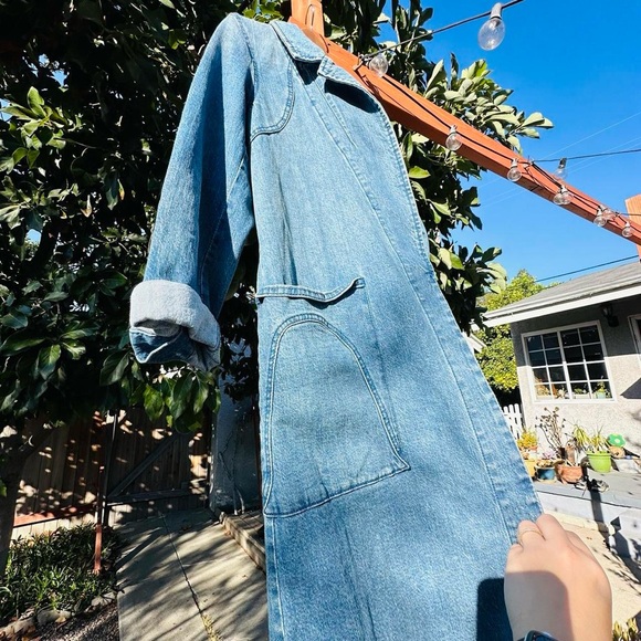 Anthropologie Blue Denim Duster - Picture 8 of 8